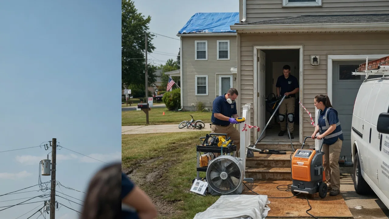 Water Damage Repair in Crowder, MS near me